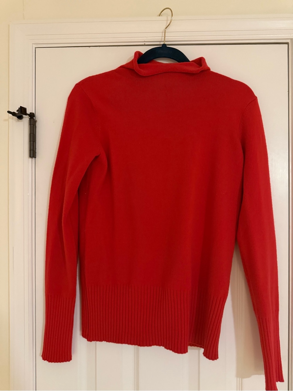French Connection Red Women's Turtleneck Sweater